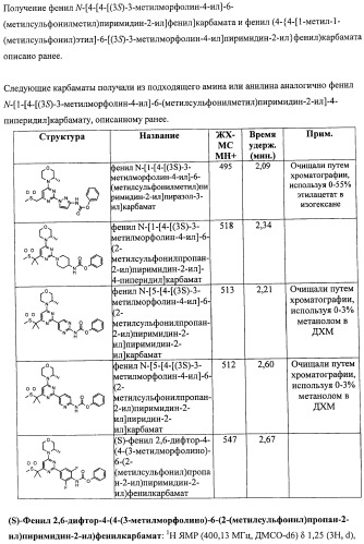 Производные морфолинопиримидина, полезные для лечения пролиферативных нарушений (патент 2440349)