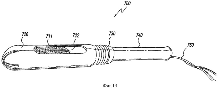 Аппликатор (варианты) и вкладыш тампона (патент 2417064)