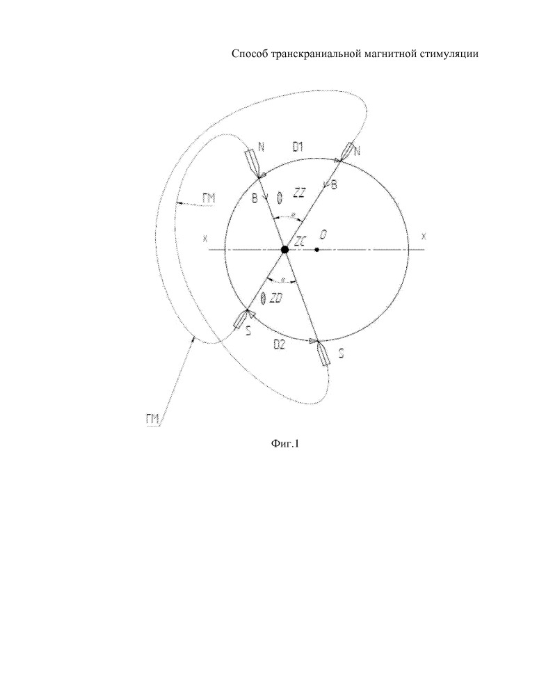 Способ транскраниальной магнитной стимуляции (патент 2654581)