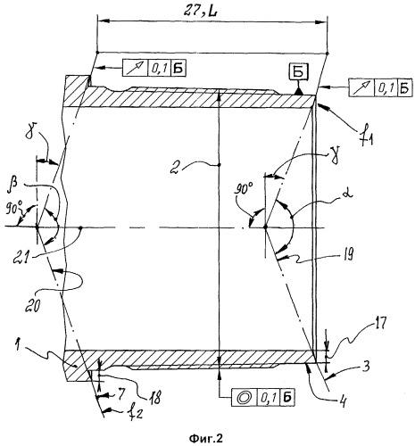 Резьбовое двухупорное соединение с высоким передаваемым крутящим моментом (патент 2386887)