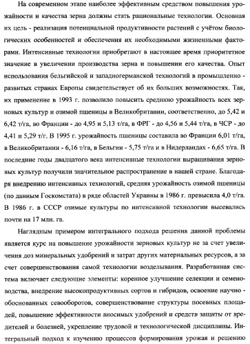 Способ возделывания яровой пшеницы предпочтительно в зоне светло-каштановых почв нижнего поволжья (варианты) (патент 2348137)