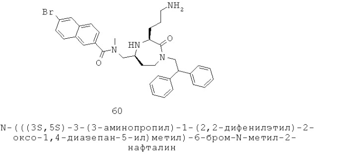 Антагонисты 3-аминоалкил-1,4-диазепан-2-он меланокортина-5 рецептора (патент 2530017)