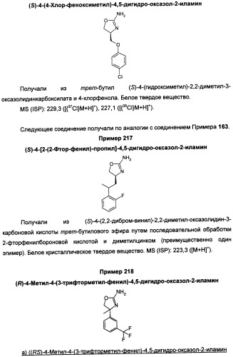 Новые 2-аминооксазолины в качестве лигандов taar1 для заболеваний цнс (патент 2473545)