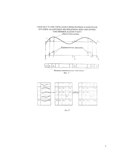 Способ статистического приемочного контроля крупногабаритных цилиндрических оболочек топливных баков ракет (патент 2583421)