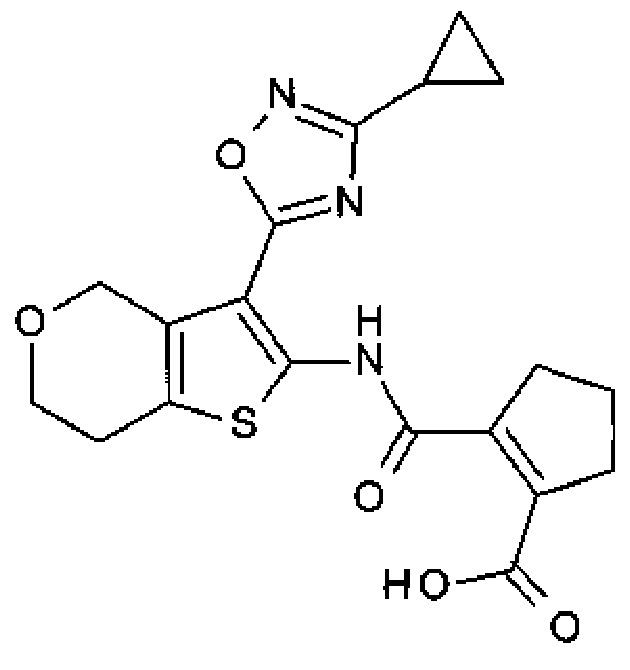 Новые бициклические соединения тиофениламида (патент 2644565)