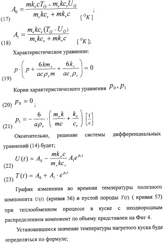 Способ термографической кусковой сепарации сырья (варианты) и устройство для его осуществления (варианты) (патент 2326738)