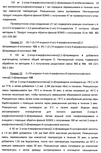 Ингибиторы фосфоинозитид-3-киназы и содержащие их фармацевтические композиции (патент 2437888)