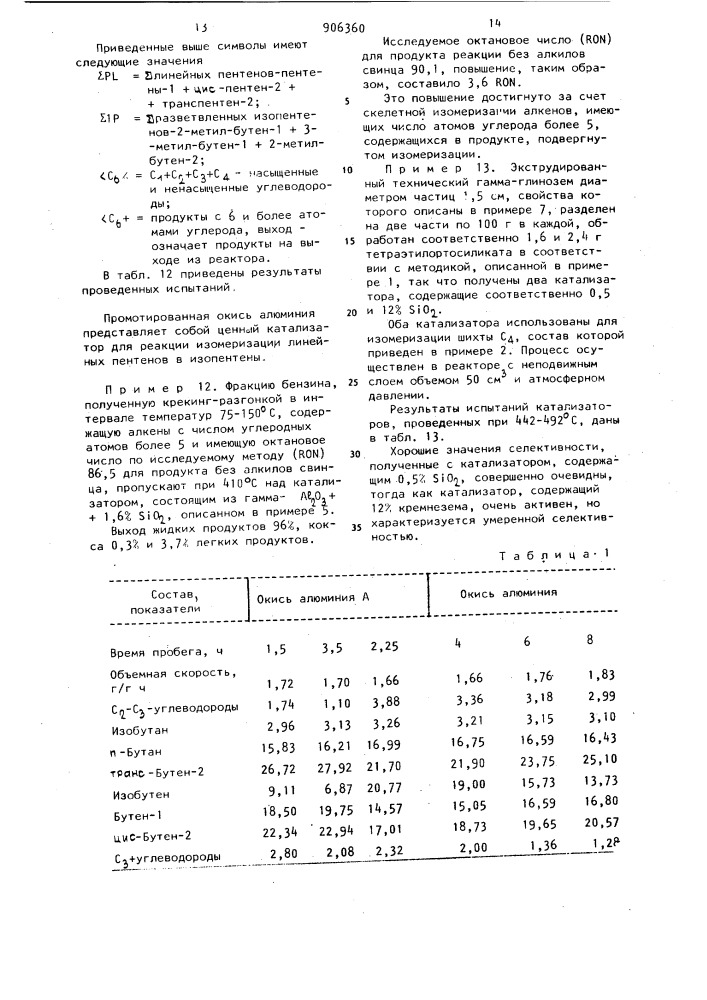 Способ получения изоолефинов с @ -с @ (патент 906360)