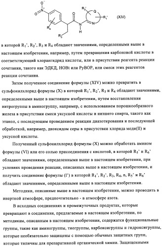 Сульфонамидные производные как активаторы гликокиназы, применимые для лечения диабета типа 2 (патент 2419624)