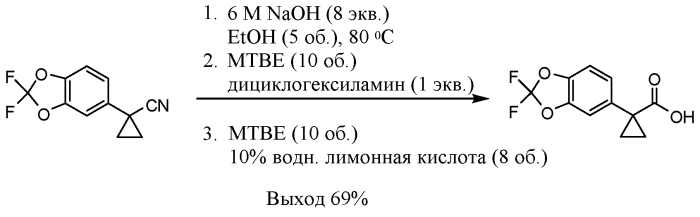 Твердые формы 3-(2, 2-дифторбензо[d][1, 3] диоксол-5-ил)циклопропанкарбоксамидо)-3-метилпиридин-2-ил)бензойной кислоты (патент 2579370)