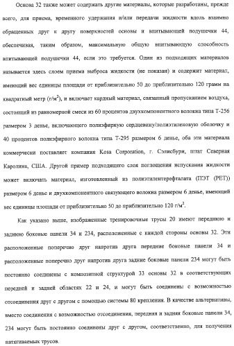 Тонкое, гибкое впитывающее изделие с небольшой впитывающей способностью и защитой от протечек (патент 2311160)