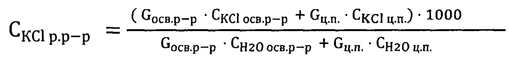 Способ управления процессом получения хлористого калия (патент 2598933)