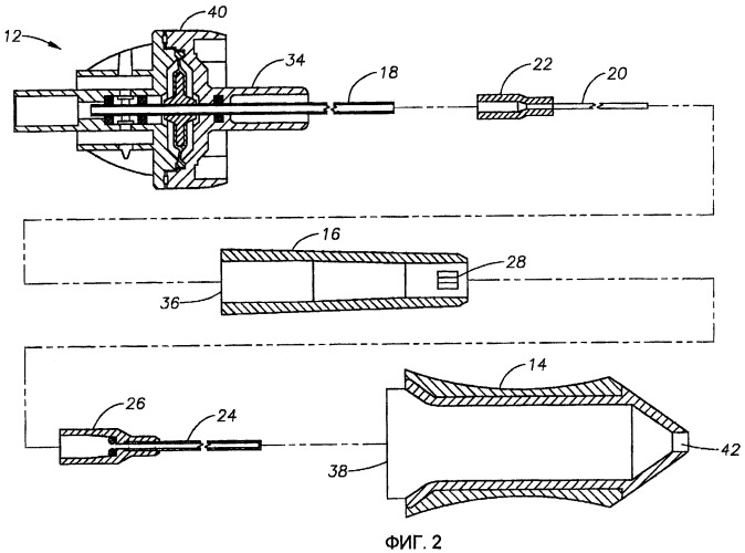 Модульная конструкция для офтальмологического хирургического зонда (патент 2440804)