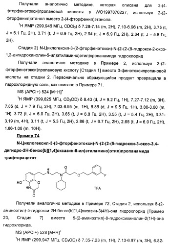 Аминные производные и их применение в бета-2-адренорецептор-опосредованных заболеваниях (патент 2472783)