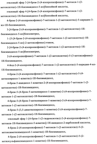 Производные бензимидазола (патент 2361863)