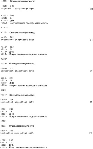 Иммуностимулирующие фосфортиоатные cpg-олигонуклеотиды, содержащие фосфодиэфирные связи, способ иммуномодуляции, способ стимулирования иммунного ответа (патент 2338750)