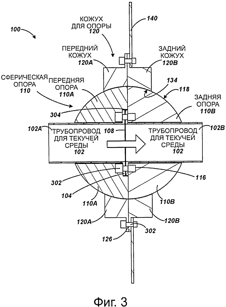 Фитинг, разгруженный от действия момента сил (патент 2653620)