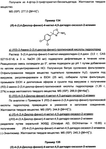 Новые 2-аминооксазолины в качестве лигандов taar1 для заболеваний цнс (патент 2473545)