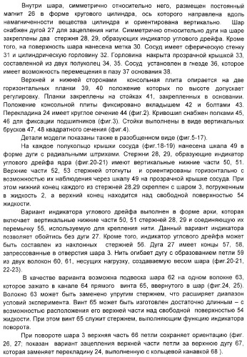 Модель твердого ядра планеты с заторможенной магнитной осью и индикатор углового дрейфа (патент 2370827)