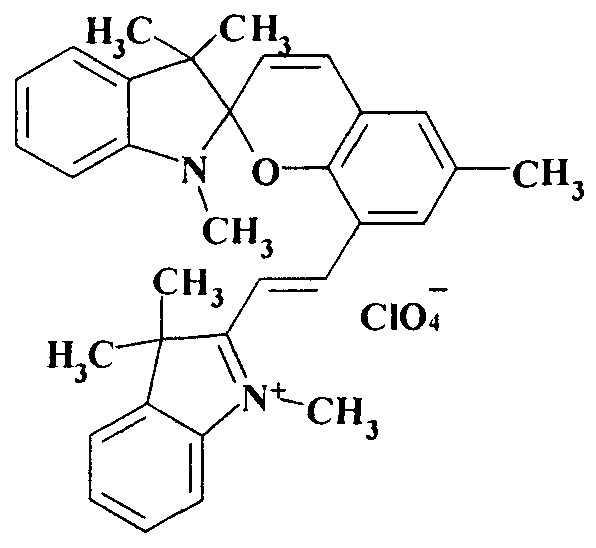 Перхлораты 1,3,3-триметилспиро[хромен-2,2'-индолина], обладающие фотохромными свойствами (патент 2627358)