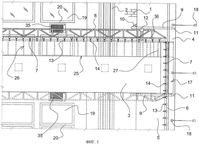 Подъемная система для обслуживания высотных сооружений (патент 2391284)