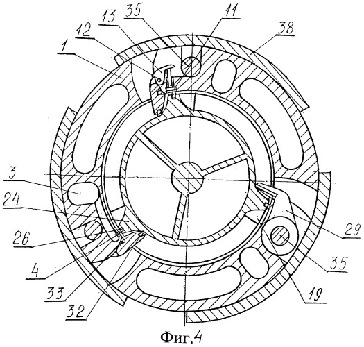 Роторный двигатель внутреннего сгорания (патент 2287694)