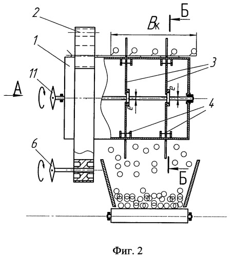 Способ отделения семенной части урожая от стеблей и устройство для его осуществления (патент 2496297)