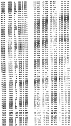 Кристаллическая структура фосфодиэстеразы 5 и ее использование (патент 2301259)