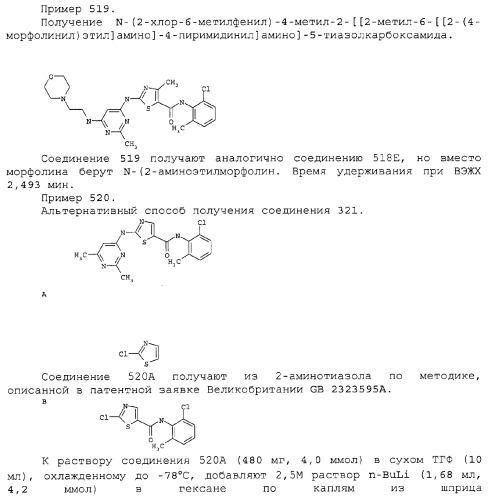 Циклические ингибиторы протеинтирозинкиназ (патент 2312860)