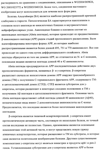 Малонамидные производные в качестве ингибиторов  -секретазы (патент 2440342)