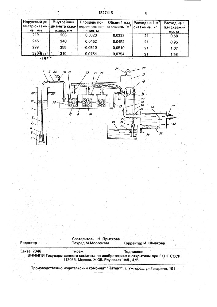 Установка для реагентной обработки скважин (патент 1827415)