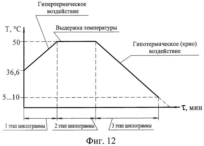 Способ комплексной термоконтрастной неинвазивной субдермальной терапии и устройство для его осуществления (патент 2307642)