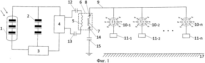 Система электрического освещения (варианты) (патент 2505744)