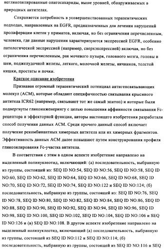 Антигенсвязывающие молекулы, которые связывают egfr, кодирующие их векторы и их применение (патент 2488597)