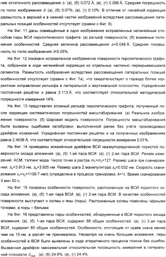 Способ коррекции искаженных дрейфом изображений поверхности, полученных на сканирующем зондовом микроскопе (патент 2326367)