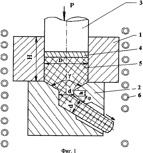 Способ прессования металлов и устройство для его осуществления (патент 2329108)