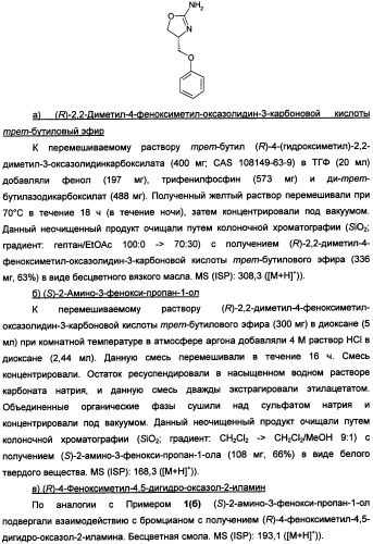 Новые 2-аминооксазолины в качестве лигандов taar1 для заболеваний цнс (патент 2473545)