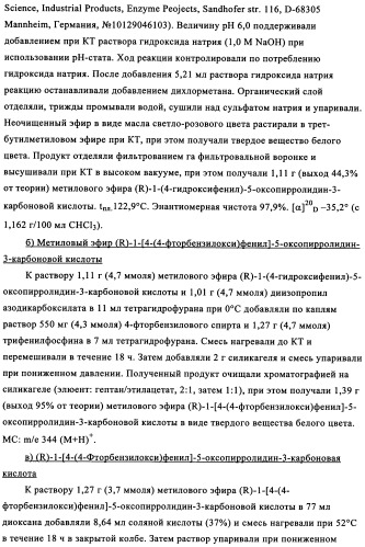 Производные пирролидона в качестве ингибиторов маов (патент 2336267)