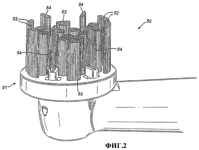 Головка зубной щетки (патент 2406465)