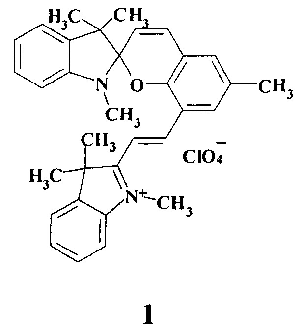 Перхлораты 1,3,3-триметилспиро[хромен-2,2'-индолина], обладающие фотохромными свойствами (патент 2627358)