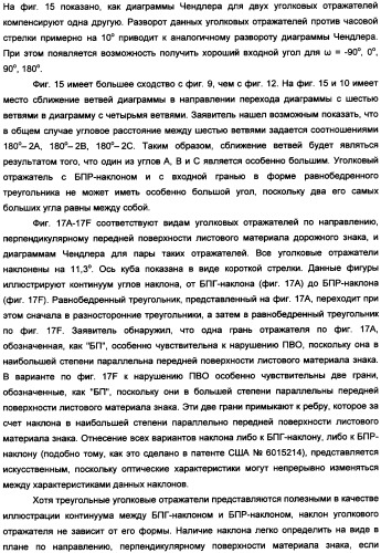 Массив уголковых отражателей, сформированный трехуровневыми бороздками (патент 2352967)
