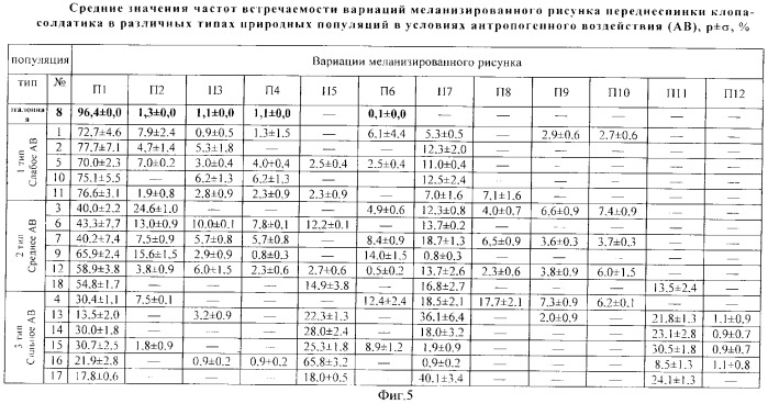 Способ биоиндикации среды (патент 2304771)