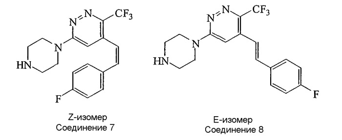 Замещенные 6-(1-пиперазинил)-пиридазины в качестве антагонистов 5-нт6 рецептора (патент 2502734)