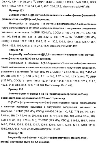 Неанилиновые производные изотиазол-3(2н)-он-1,1-диоксидов как модуляторы печеночных х-рецепторов (патент 2415135)