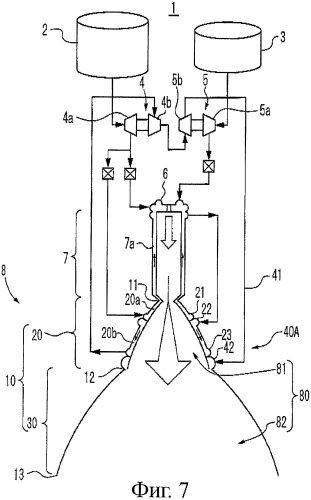 Сопло ракеты и способ управления потоком газообразных продуктов сгорания в ракетном двигателе (патент 2383769)
