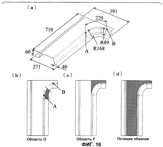 Способ штамповки компонента, имеющего l-образную форму (варианты) (патент 2535414)