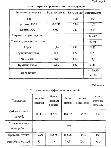 Способ приготовления копчено-вареных свиных языков (патент 2570329)