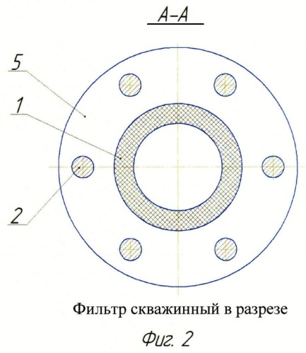 Фильтр скважинный (патент 2540748)