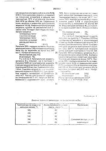 Способ получения препарата витамина @ (патент 2001953)