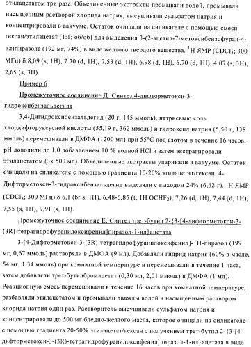 Производные пиразола в качестве ингибиторов фосфодиэстеразы 4 (патент 2379292)